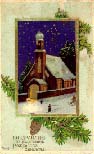 Дореволюционная рождественская открытка - Поздравляю съ Праздникомъ Рождества Христова